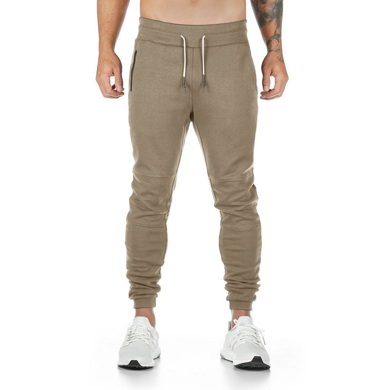 Men's Joggers Sporty Practical Zipper Pockets