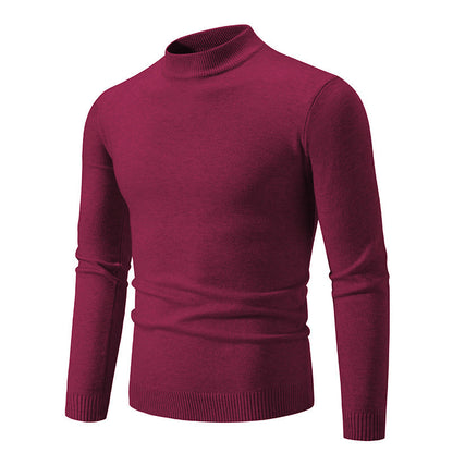 Men's Modern Fine Knit Turtleneck Sweater