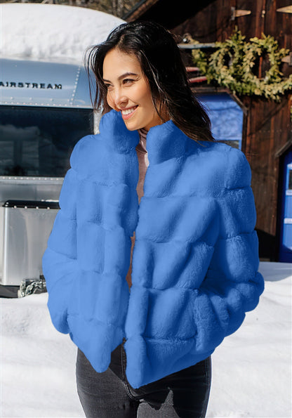 Women's Winter Down Jacket High-Collar Style