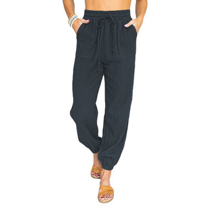 Women's Casual Trousers Comfortable Elastic