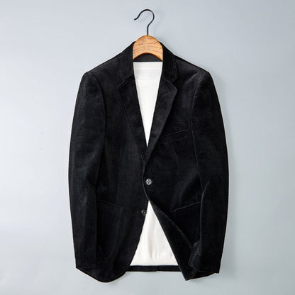 Fashionable Corduroy Jacket Smart Casual Design