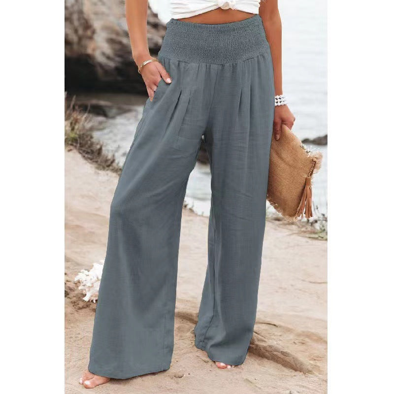 Women's Linen Trousers Comfortable Elegant