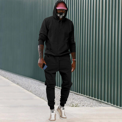 Men's Tracksuit Hoodie Joggers Comfortable