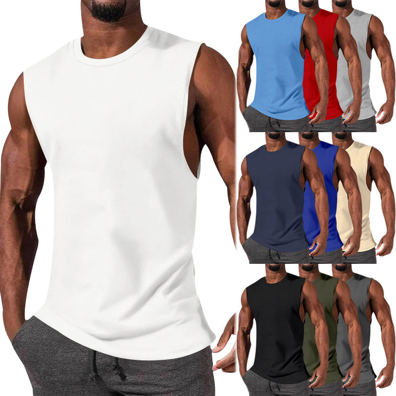 Herren Sport Tanktop Atmungsaktiv Modern Schnitt - IdealeKleiden