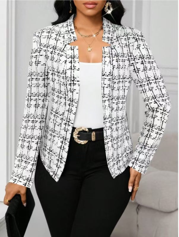Women's Business Blazer Elegant Office Wear