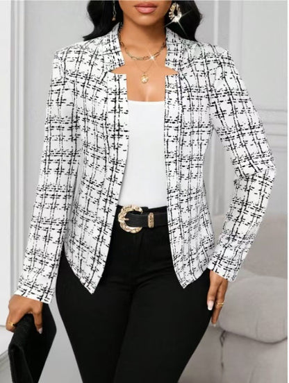 Women's Business Blazer Elegant Office Wear
