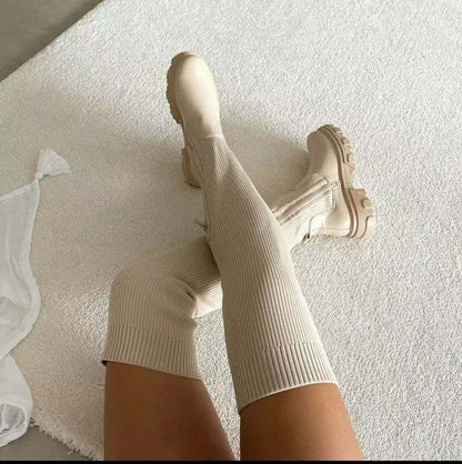 Long Winter Boots Women Warm