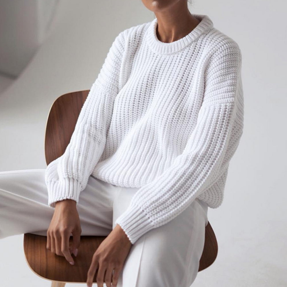 Women's Sweater Casual Voluminous Chunky Knit