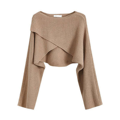 Women's Sweater Casual Asymmetrical Structured