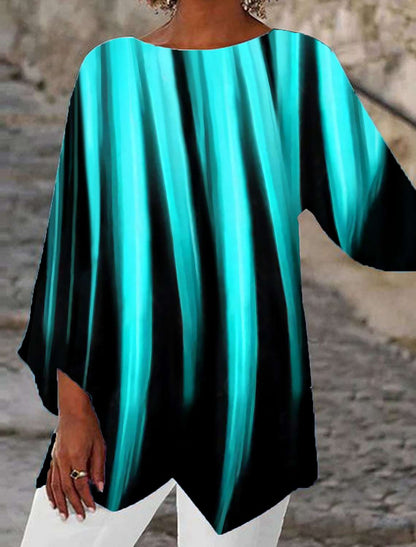 Women's Oversized Blouse Modern Patterns Wide Sleeves