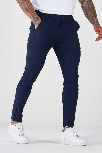 Men's Chino Trousers Slim Fit Elegant