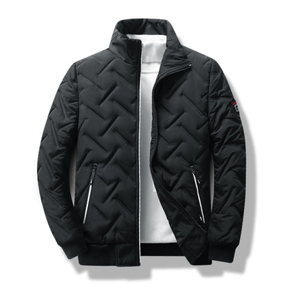 Men's Quilted Jacket Slim Fit Modern Chic