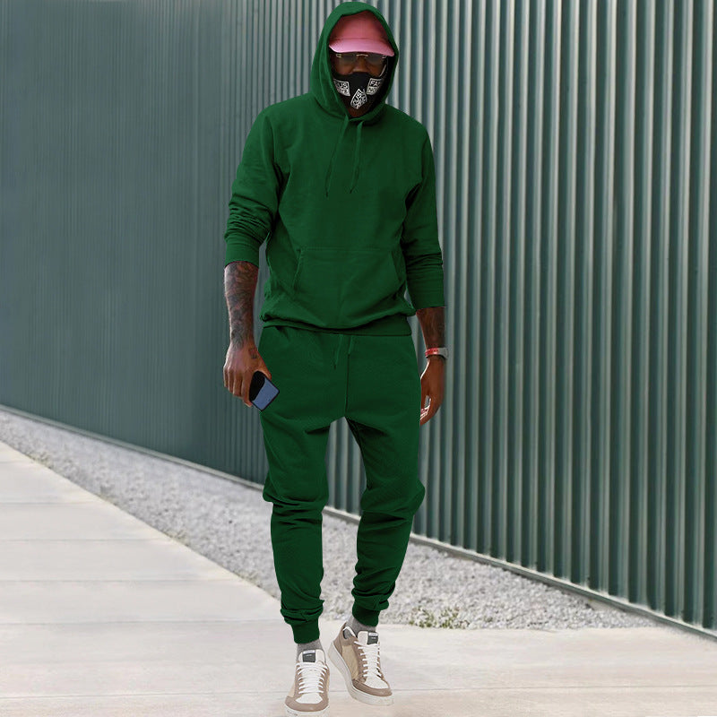 Men's Tracksuit Hoodie Joggers Comfortable