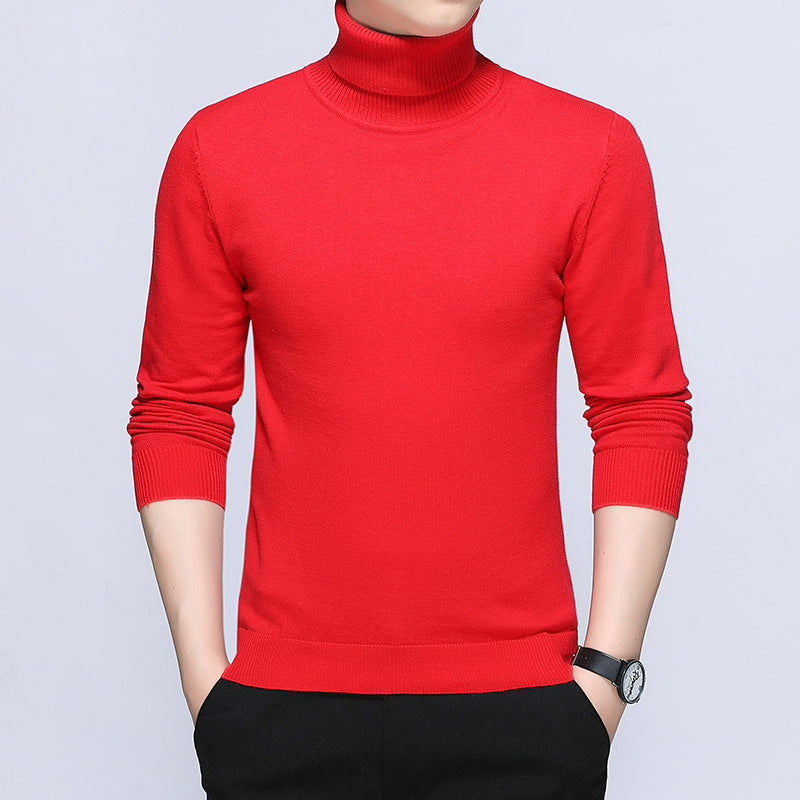 Men's Turtleneck Soft Cotton Comfortable