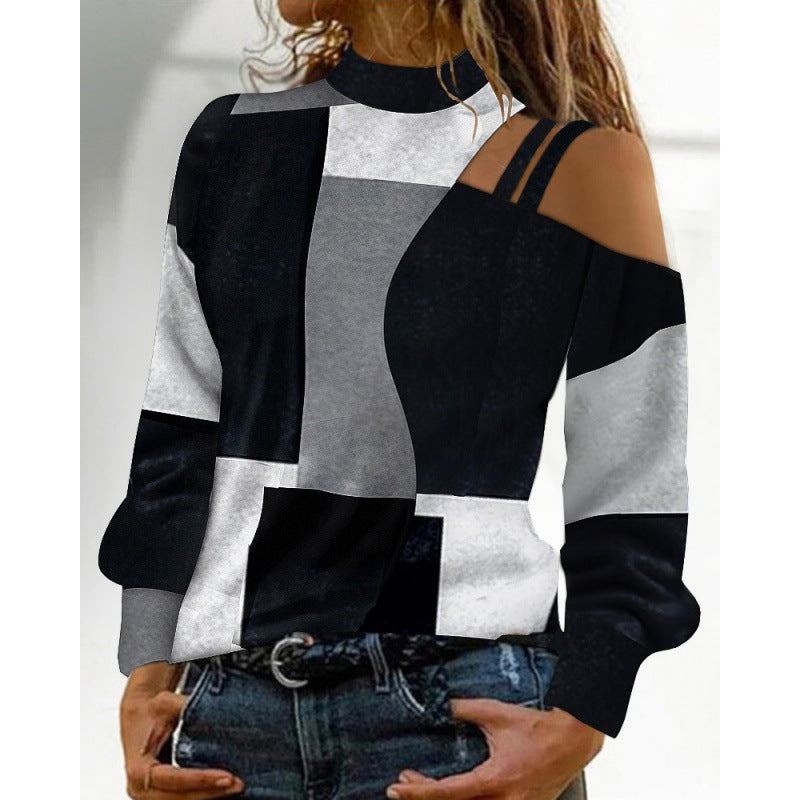 Women's Top Trendy Cut-Outs Modern Design
