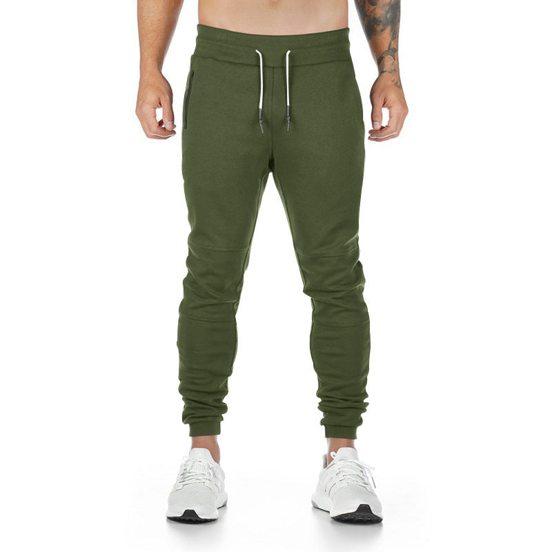 Men's Joggers Sporty Practical Zipper Pockets