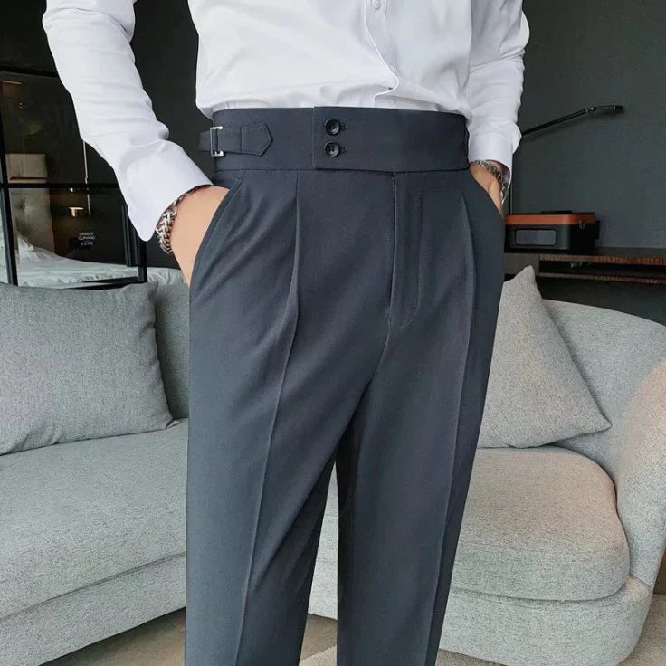 Men's High-Waisted Comfortable Trousers