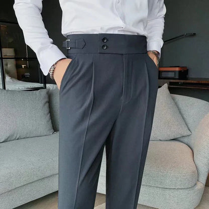 Men's High-Waisted Comfortable Trousers