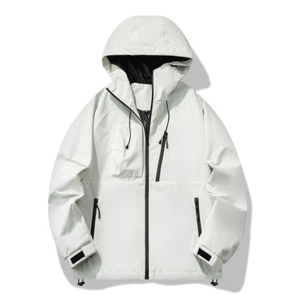 Men's Outdoor Jacket Waterproof Functional Hooded