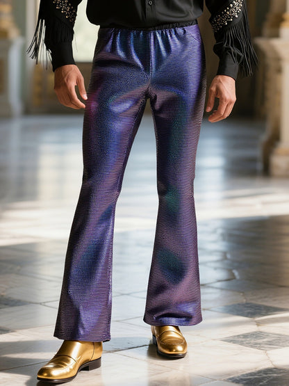 Men's Disco Pants Glitter Sequin Party