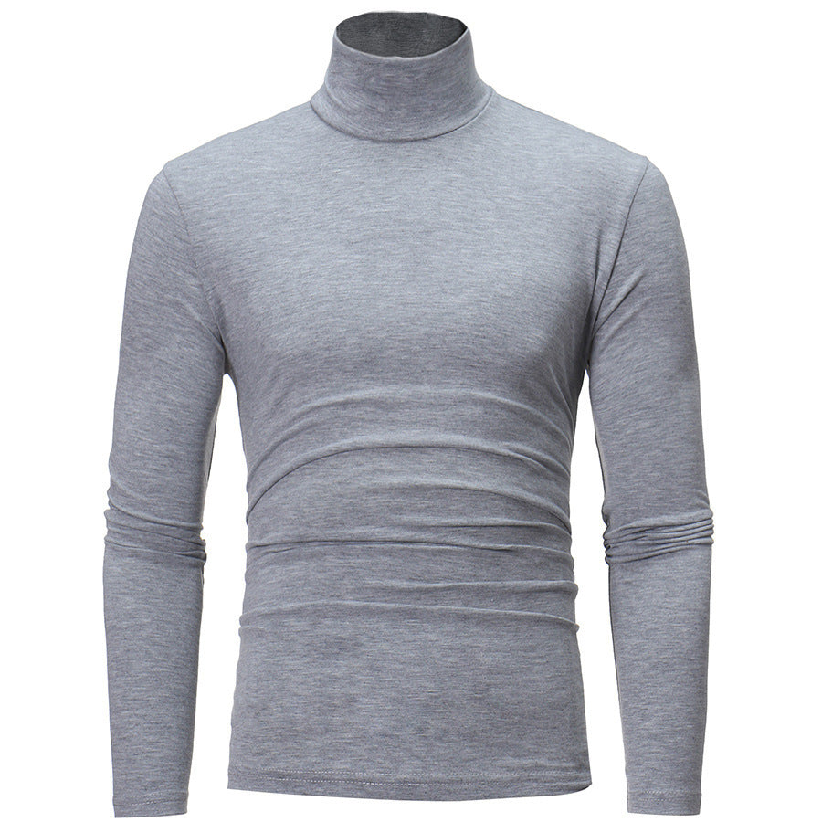 Men's Turtleneck Sweater Soft Cotton Modern Style