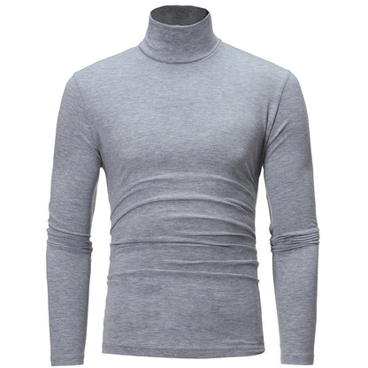 Men's Turtleneck Sweater Soft Cotton Modern Style