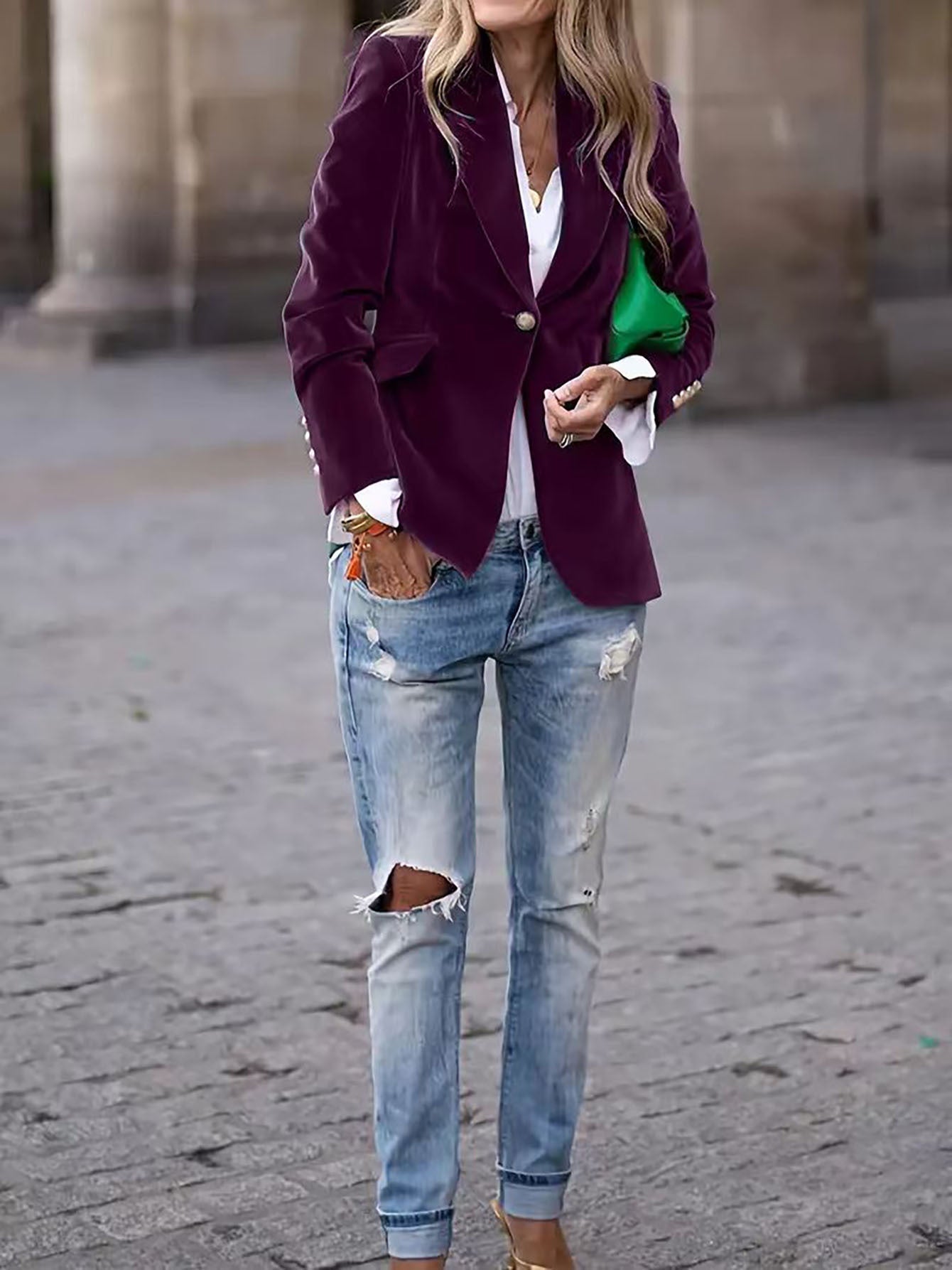 Elegant Women's Blazer Classic Design