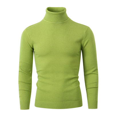 Men's Turtleneck Sweater Comfortable Modern