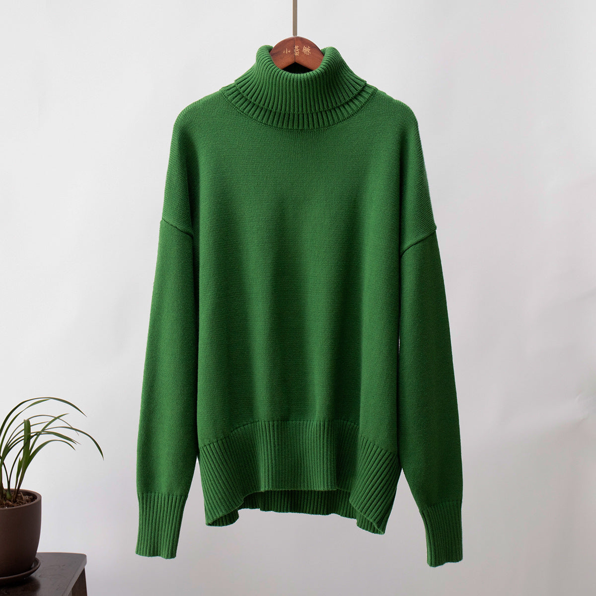 Women's Knitted Jumper Comfortable Warm Ribbed Trim