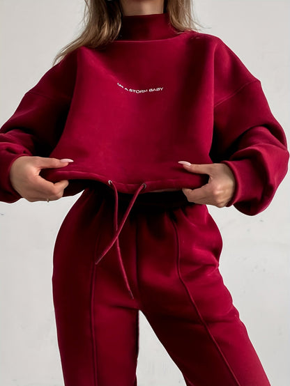 Women's Sportswear Jogging Set Comfortable Oversized