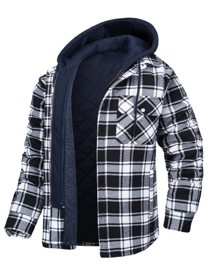 Herren Winterjacke Modern Stil Komfort