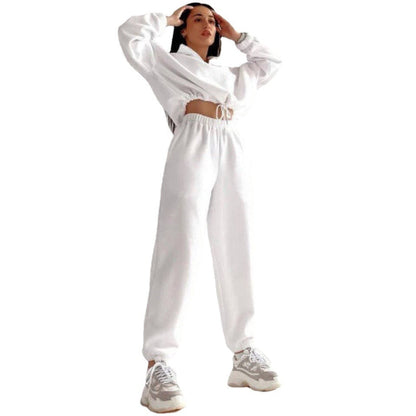 Women's Fleece Tracksuit Comfortable Casual Design