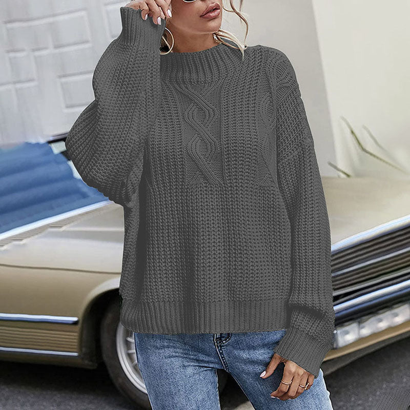 Cozy Cable Knit Sweater Soft