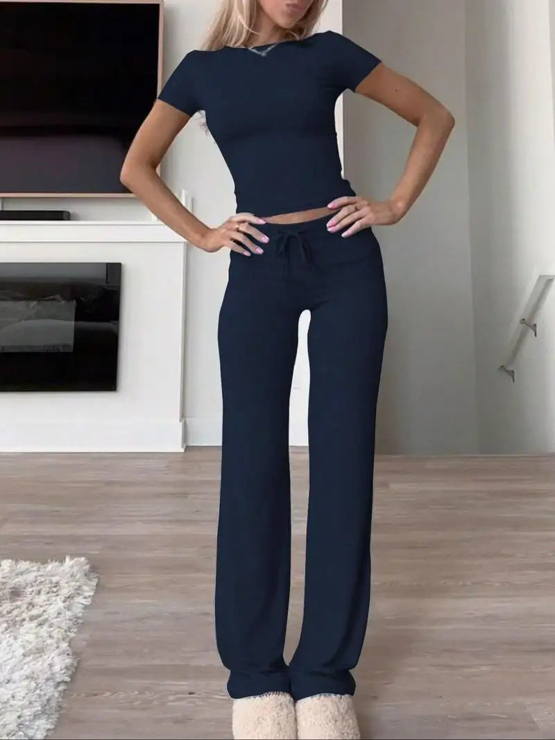 Women's Lounge Set Body-Hugging Style Comfortable
