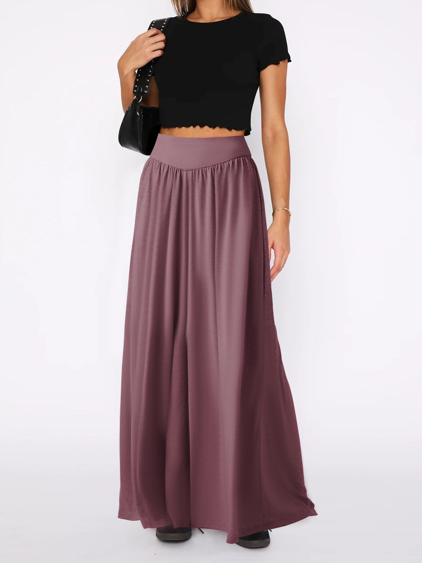 Women's Maxi Skirt Comfortable Elegant Elastic