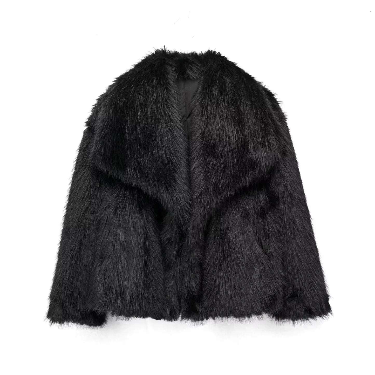 Elegant Faux Fur Jacket for Women