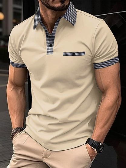 Men's Classic White Polo Shirt