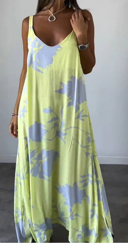 Women's Floral Elegant Long Maxi Dress