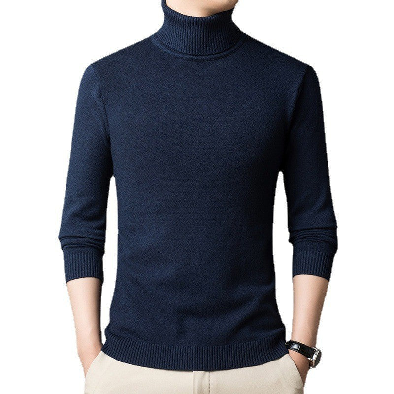 Men's Turtleneck Sweater Slim Fit Fashionable