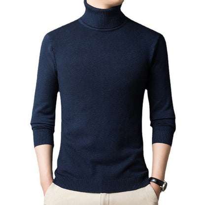 Men's Turtleneck Sweater Slim Fit Fashionable