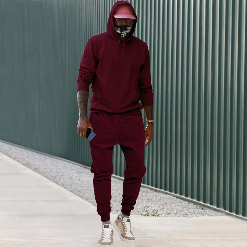 Men's Tracksuit Hoodie Joggers Comfortable