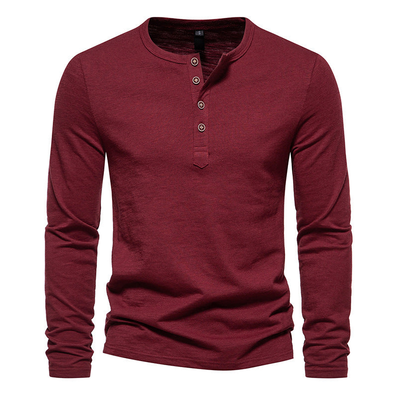 Men's Long-Sleeve Shirt Stylish Elegant