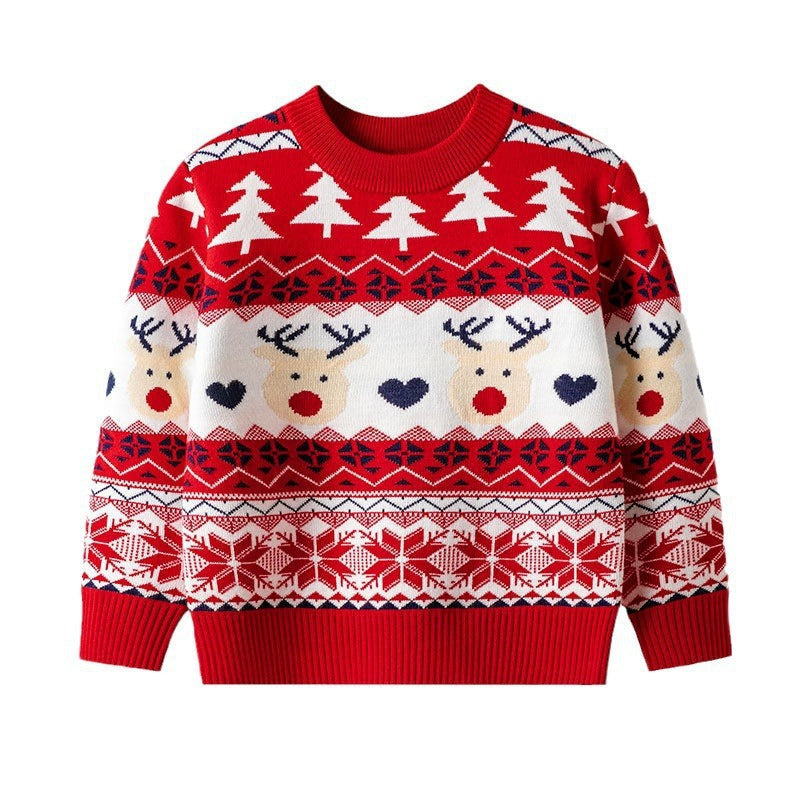 Christmas Sweater Red Men Stylish