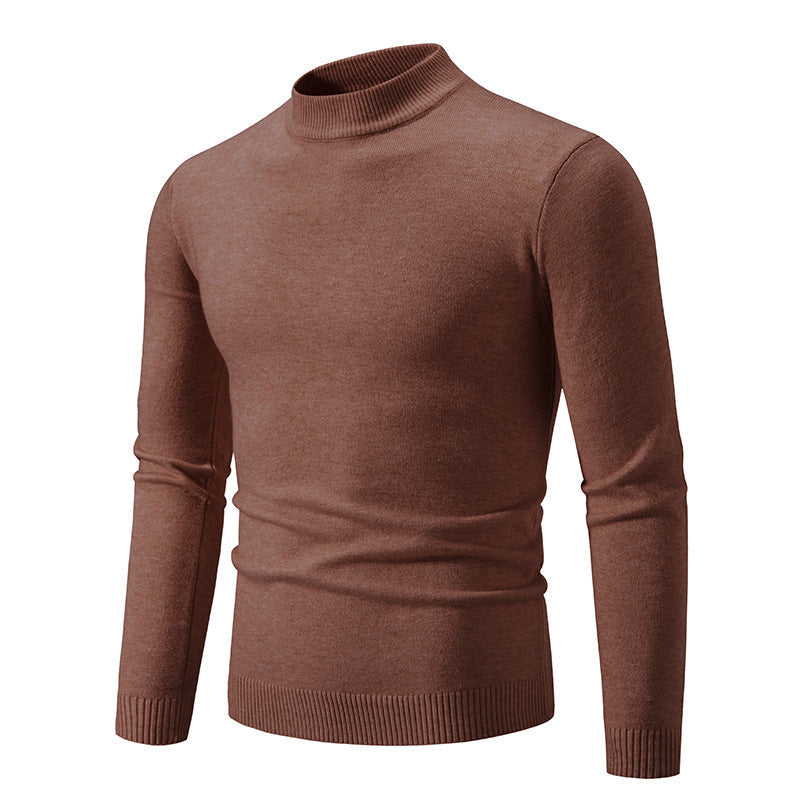 Men's Modern Fine Knit Turtleneck Sweater