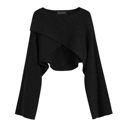 Women's Sweater Casual Asymmetrical Structured