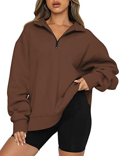 Women's Oversized Casual Short-Sleeved Modern Sweater