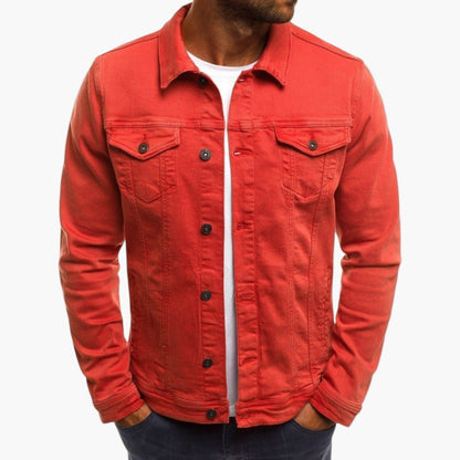 Fashionable Slim Fit Denim Jacket - Elegant Everyday Look