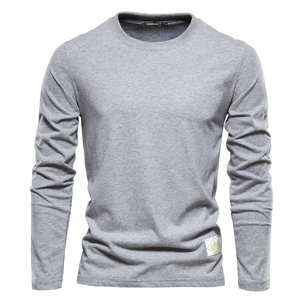 Men's Long-Sleeve T-Shirt Cotton Modern Fit