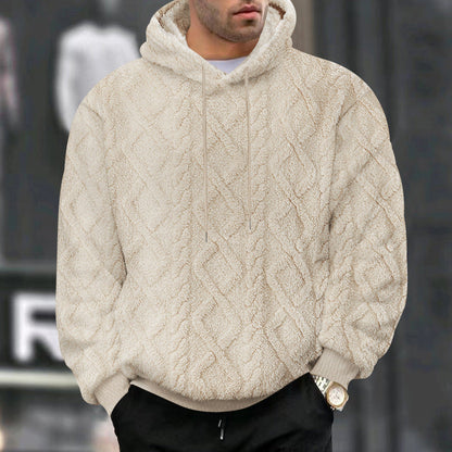 Men's Pullover Cuddly Soft Textured Design