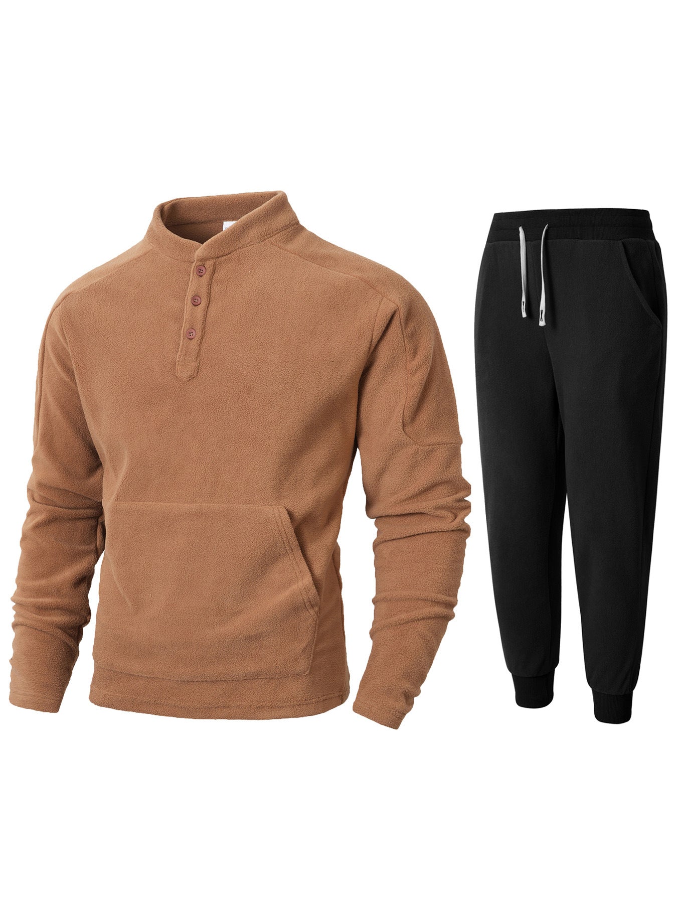 Men's Fleece Tracksuit Comfortable Sporty